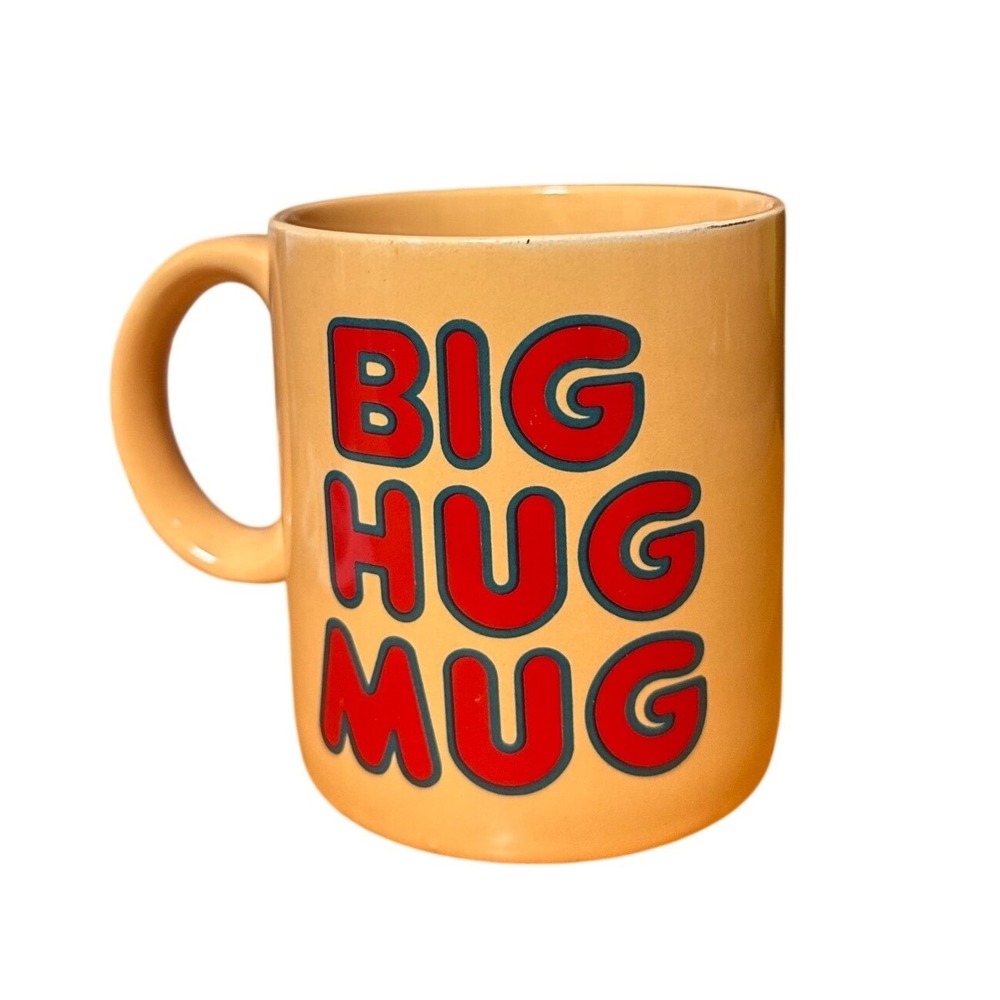 Vintage FTD Big Hug Mug True Detective HBO Matthew McConaughey Korea Ceramic